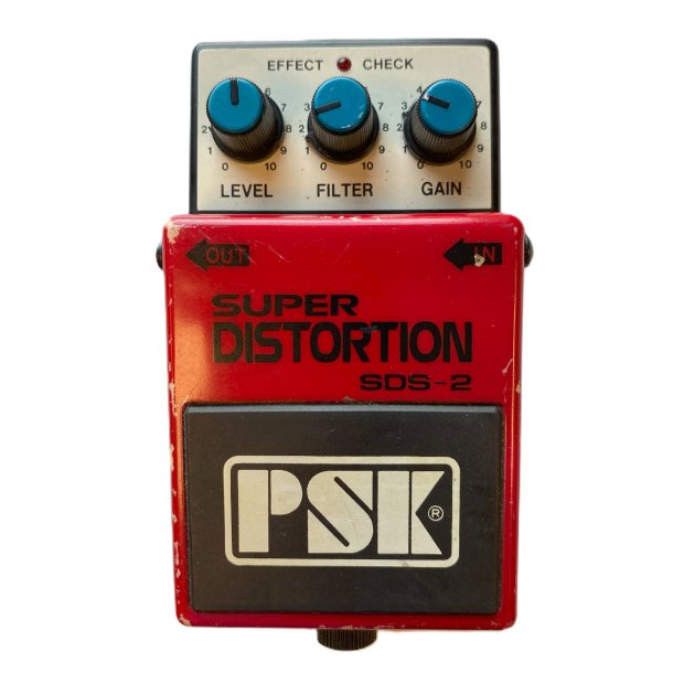 (BRUGT) PSK SDS-2 Super Distortion Effektpedal 